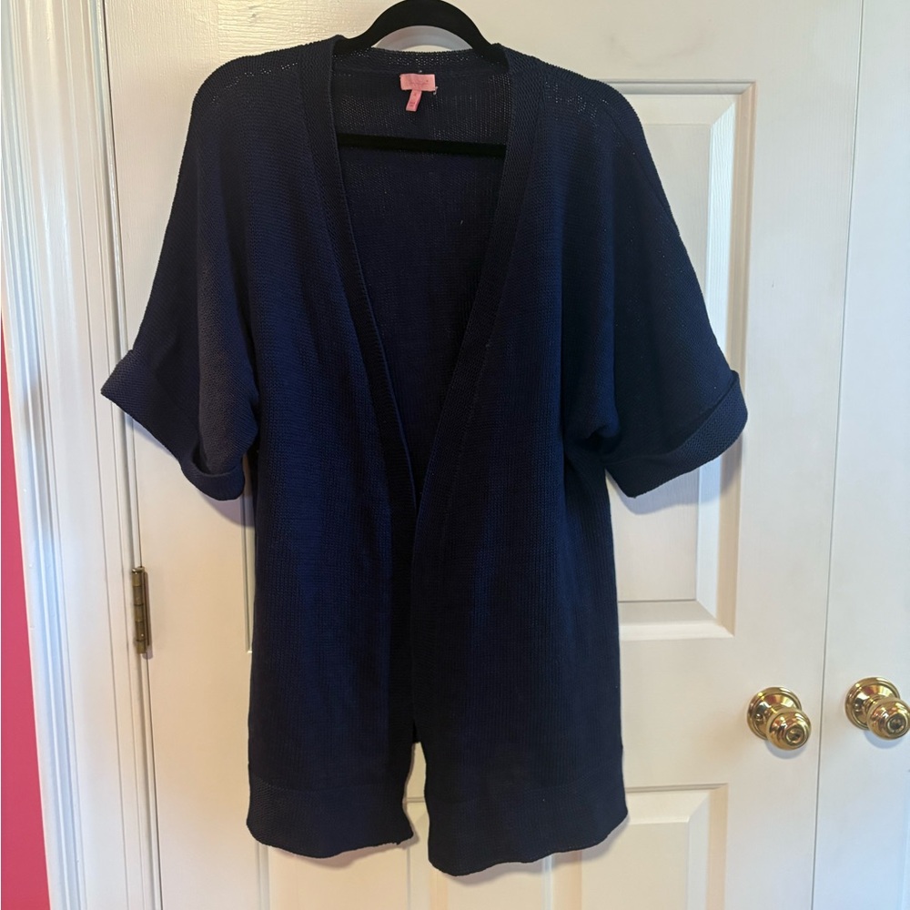 Lilly Pulitzer Navy Cardigan